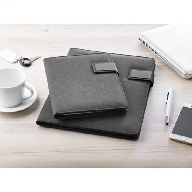 A4 Folder With Power Bank