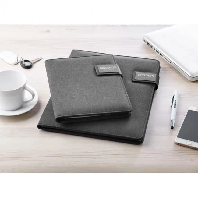 A4 Folder With Power Bank