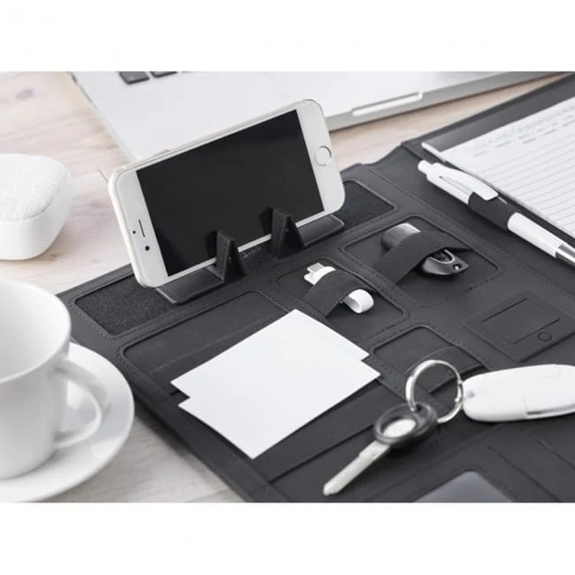 A4 Folder With Power Bank