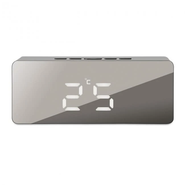 Mirror finish clock