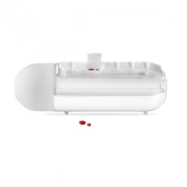 Bottle with pill box