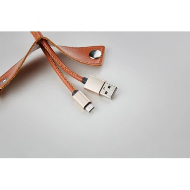 USB-A to micro-B cable keyrin