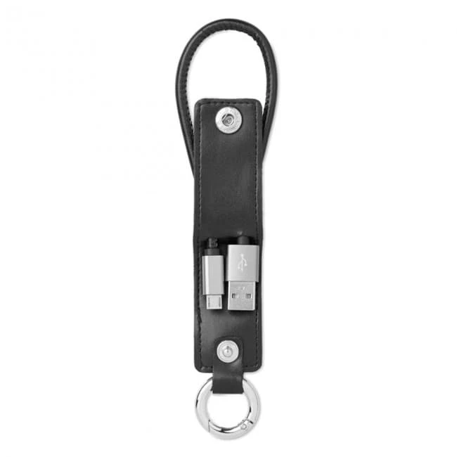 USB-A to micro-B cable keyrin