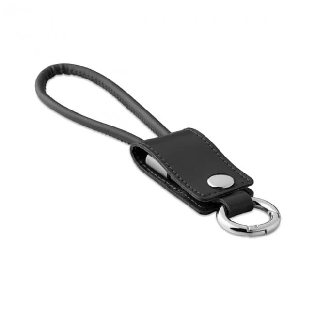 USB-A to micro-B cable keyrin