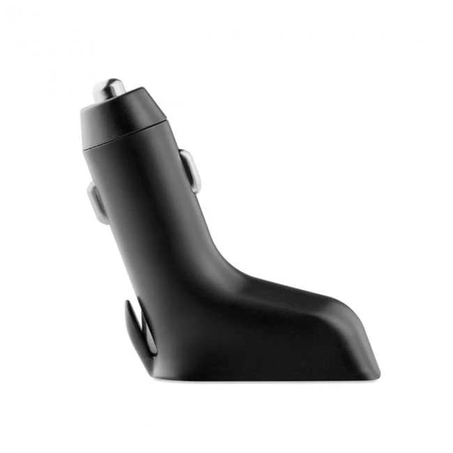 Car charger with belt cutter