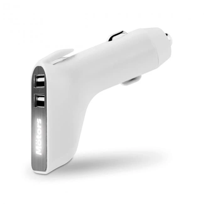 Car charger with belt cutter
