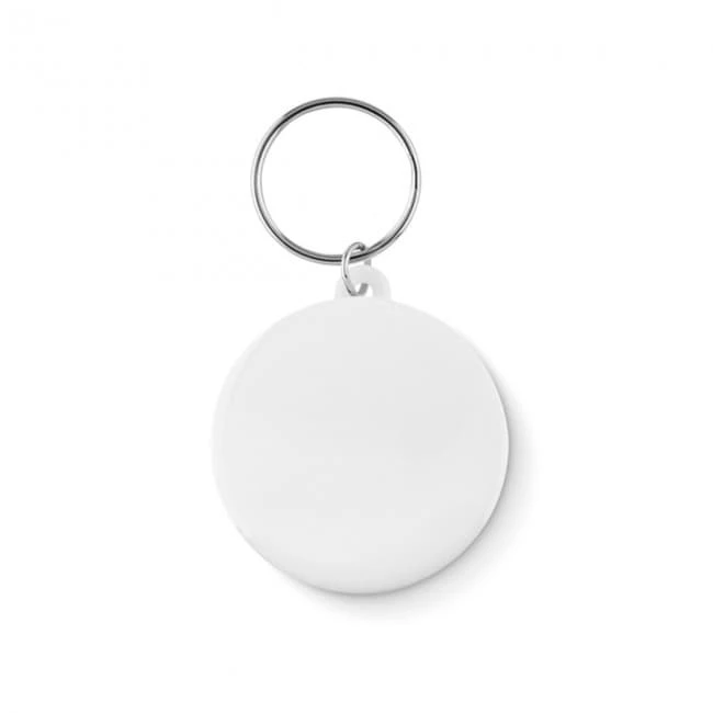 Small pin button key ring