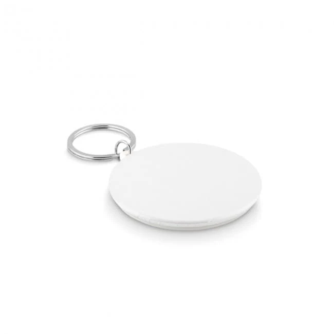 Pin button key ring