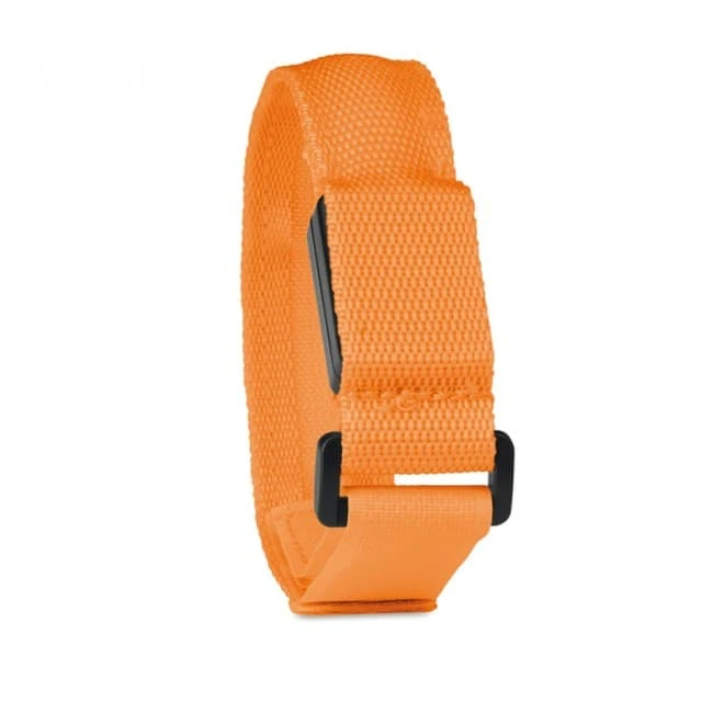 Flashing light strap