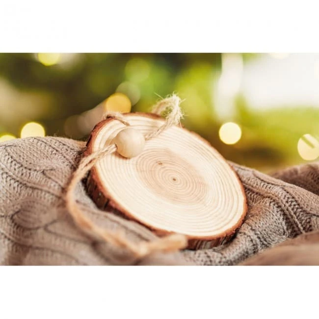 Wood round hanger