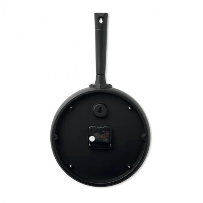Wall clock in pan shape