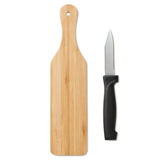 Bamboo knife set