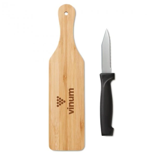 Bamboo knife set