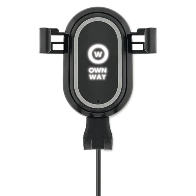 Wireless charging phone holder