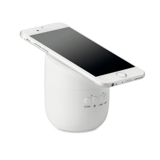 Speaker with wireless charger