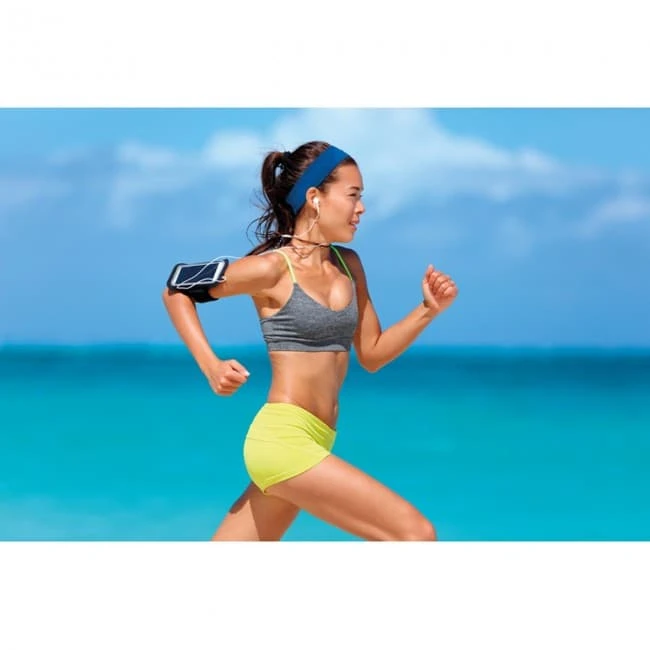 Cooling exercise headband