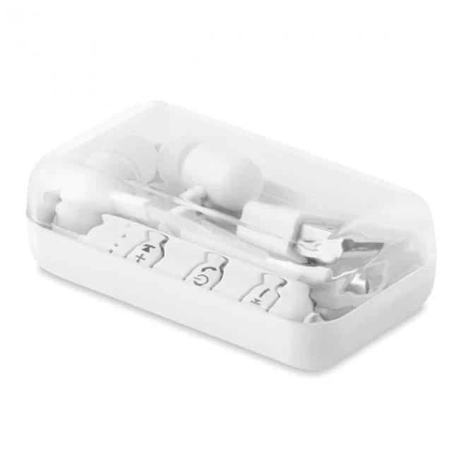Bluetooth earphone in a box