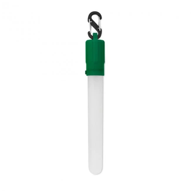 Glow stick with black buckle