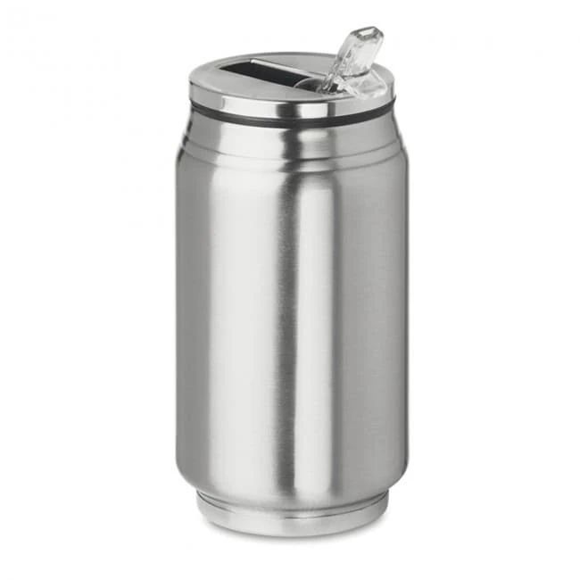 SS double wall can shaped mug