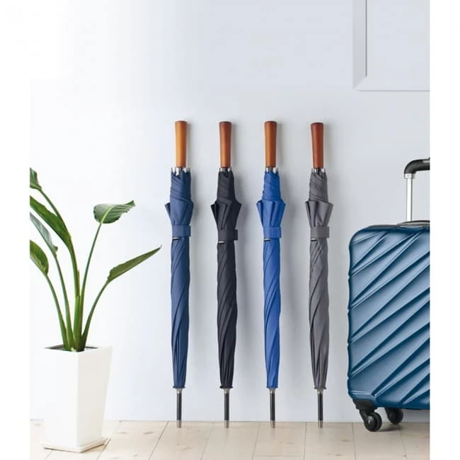 23" wooden handle umbrella