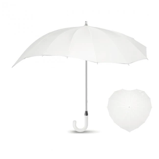25¨ heart shape umbrella