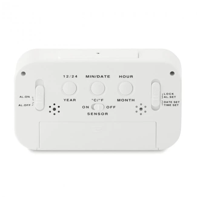 Weather station clock