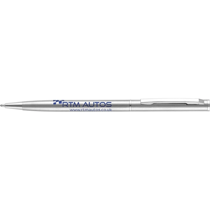 Cheviot Steel Ballpen  (Supplied with PPP01 Pouch) (Laser Engraved)