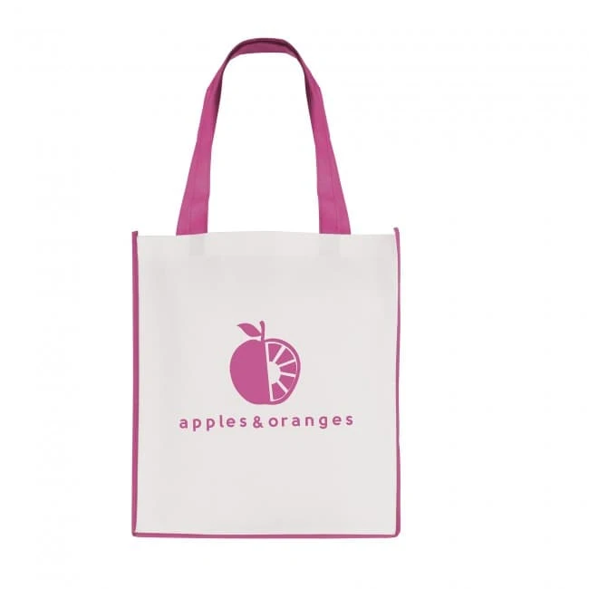Large Recyclable Non-Woven Contrast Shopper