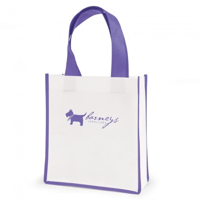 Mini Contrast  Recyclable Non-Woven Shopper