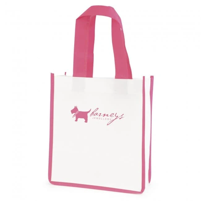Mini Contrast  Recyclable Non-Woven Shopper