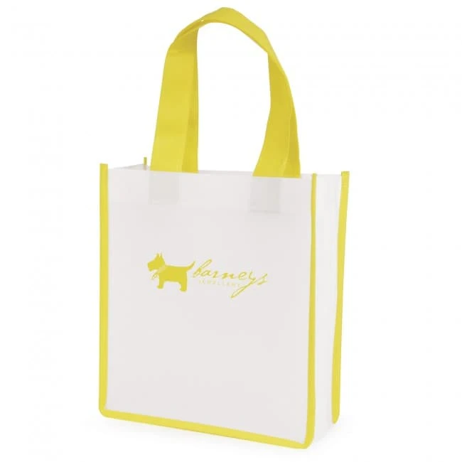 Mini Contrast  Recyclable Non-Woven Shopper