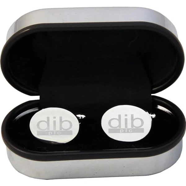 Printed Cufflinks - Various Shapes