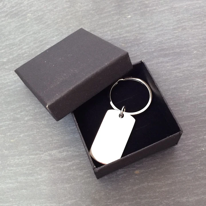 Sterling Silver Keyring