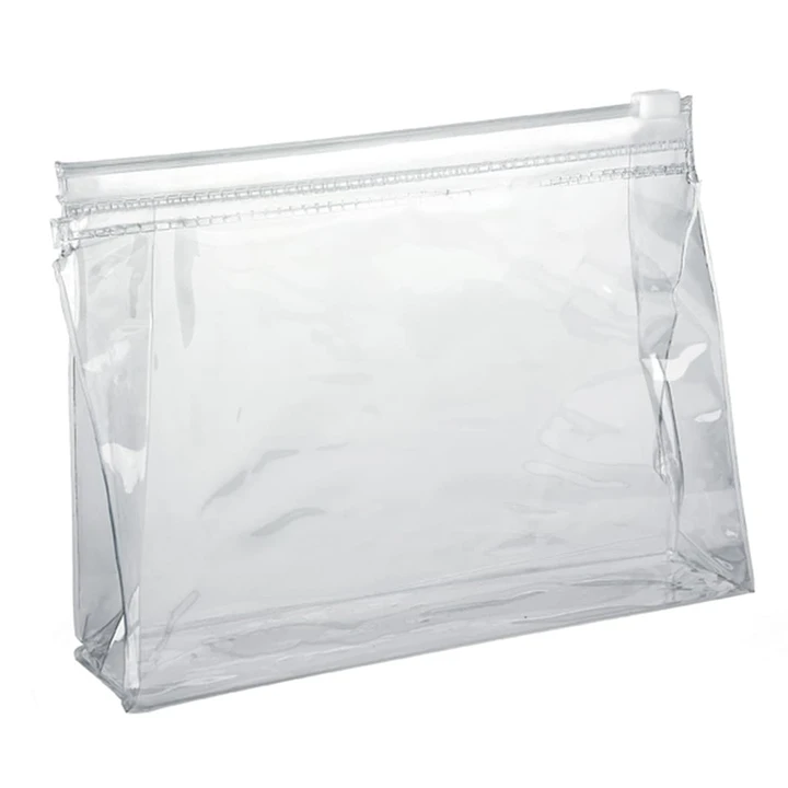 Clear PVC, Clear Slide Zipper Bag