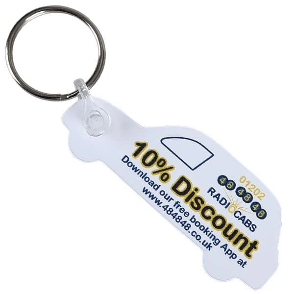 Flexible Plastic Keyring