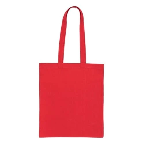 Coloured 5oz Long Handled Cotton Shopper