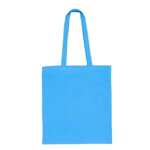 Coloured 5oz Long Handled Cotton Shopper
