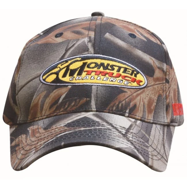 Leaf Print Camouflage Cotton Twill Cap