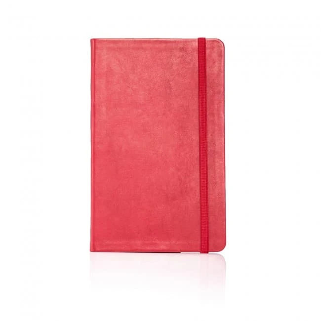 Medium Notebook Ruled Vitello Leather Flexible