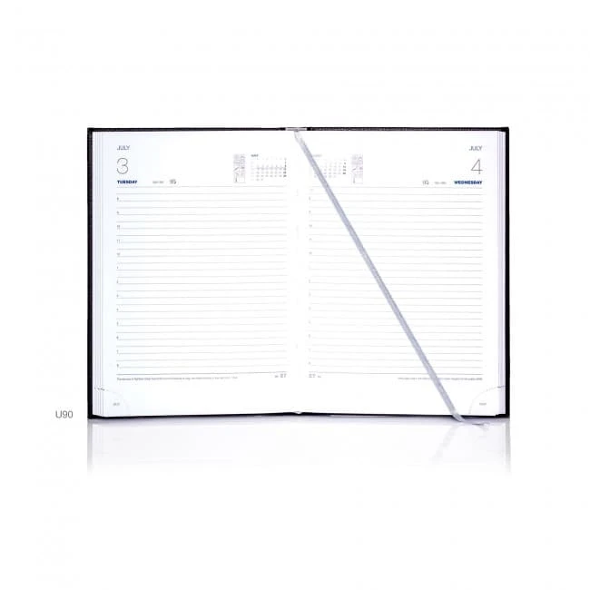 A5 Daily White Book Block Only