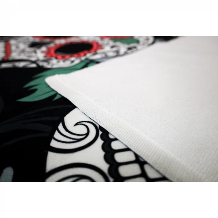 Beach Towel Promotional Double Faced Polyester Top & Cotton Back Single Sided Print 70cm x 140cm
