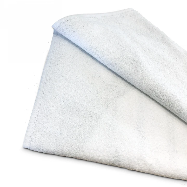 Beach Towel Promotional Double Faced Polyester Top & Cotton Back Single Sided Print 80cm x 160cm