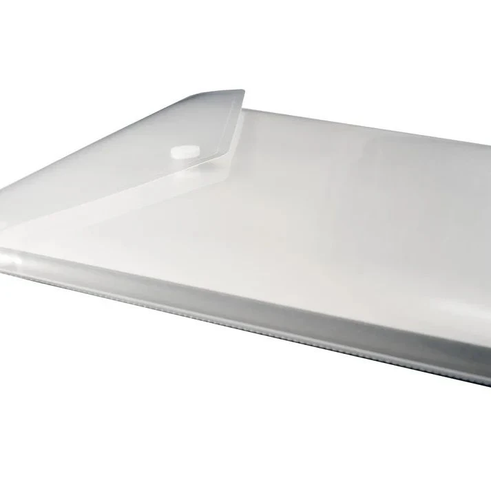Eco-Eco A5 95% Recycled Clear Press Stud Wallet 