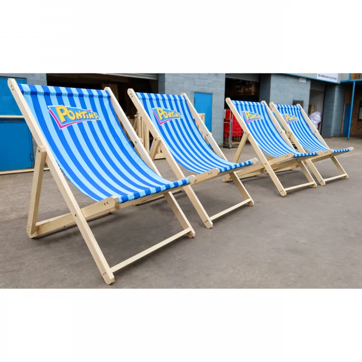 Giant Deckchair 300gsm canvas sling - 2 x Adult