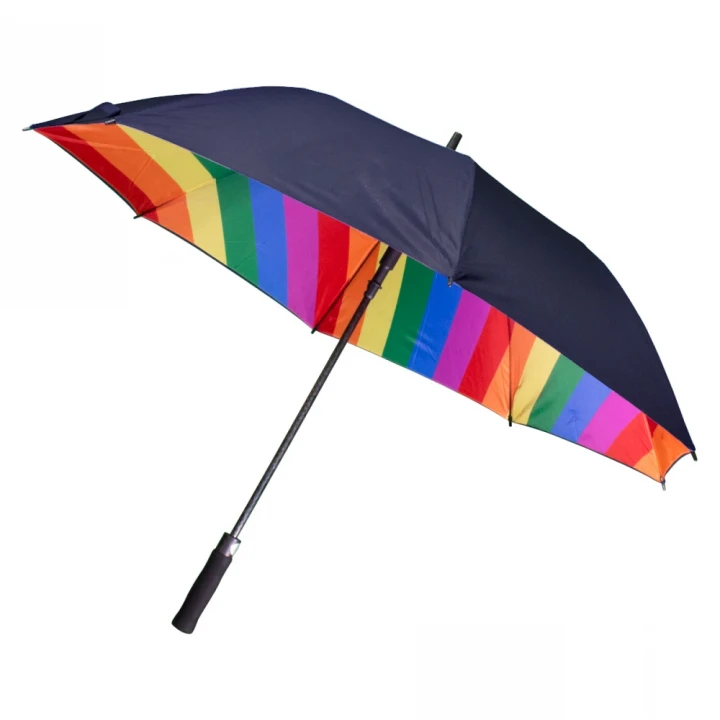 27 Inch Automatic Opening Golf Umbrella (UK Stock: All Navy)