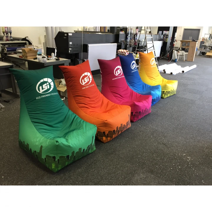 Bean Bag - Indoor Gamer Chair - Full Colour - 220gsm Polyester - Junior