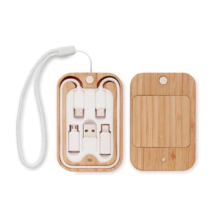 15W Wireless Charger In Bamboo 