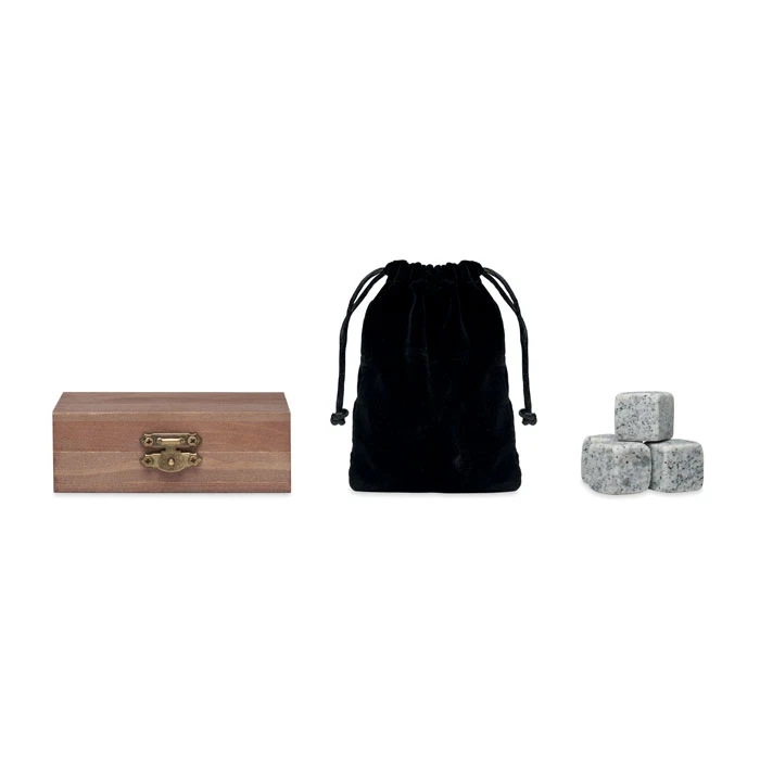 9 Stone Ice Cube Set In Box