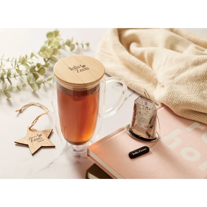Double Wall Borosilicate Mug 