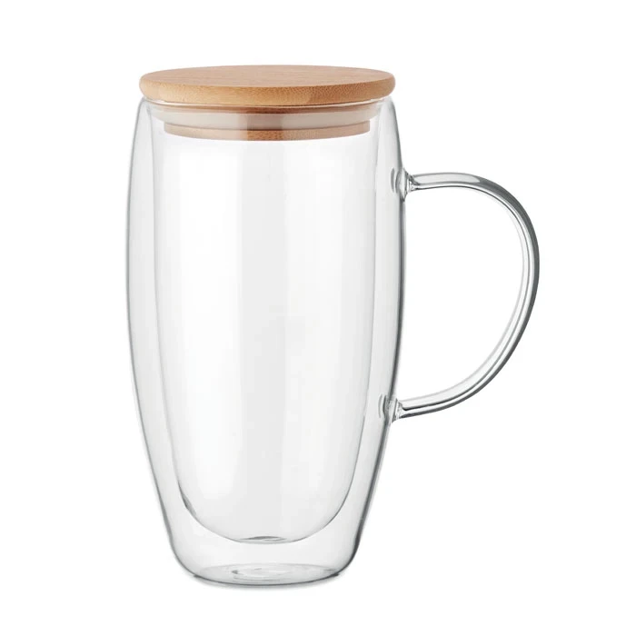 Double Wall Borosilicate Mug 